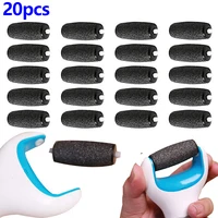 20Pcs Dull Polish Foot care tool Heads Hard Skin Remover Refills Replacement Rollers For Scholls File Feet care Tool 1