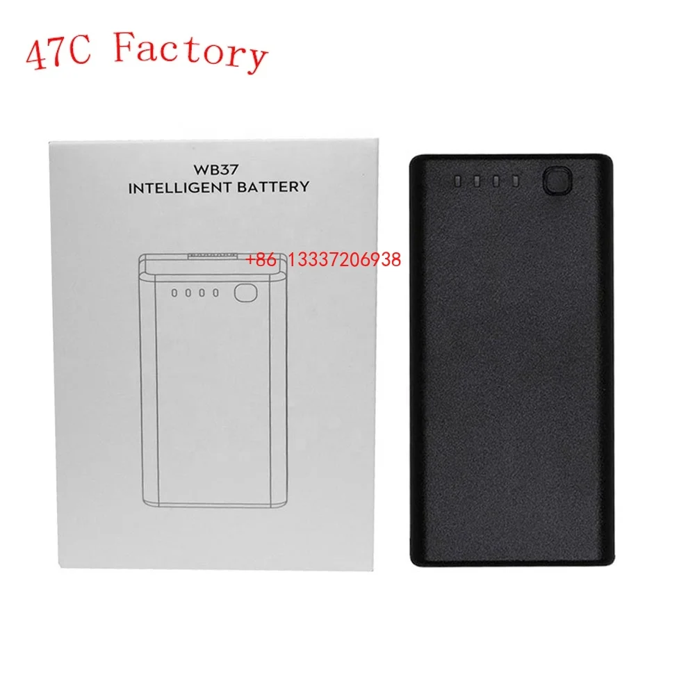 

WB37 Battery Original for DJI P4 FPV RC Agras MG1P/A/S T16 T20 T10 T30 Drone Remote Controller Intelligent WB37 Battery