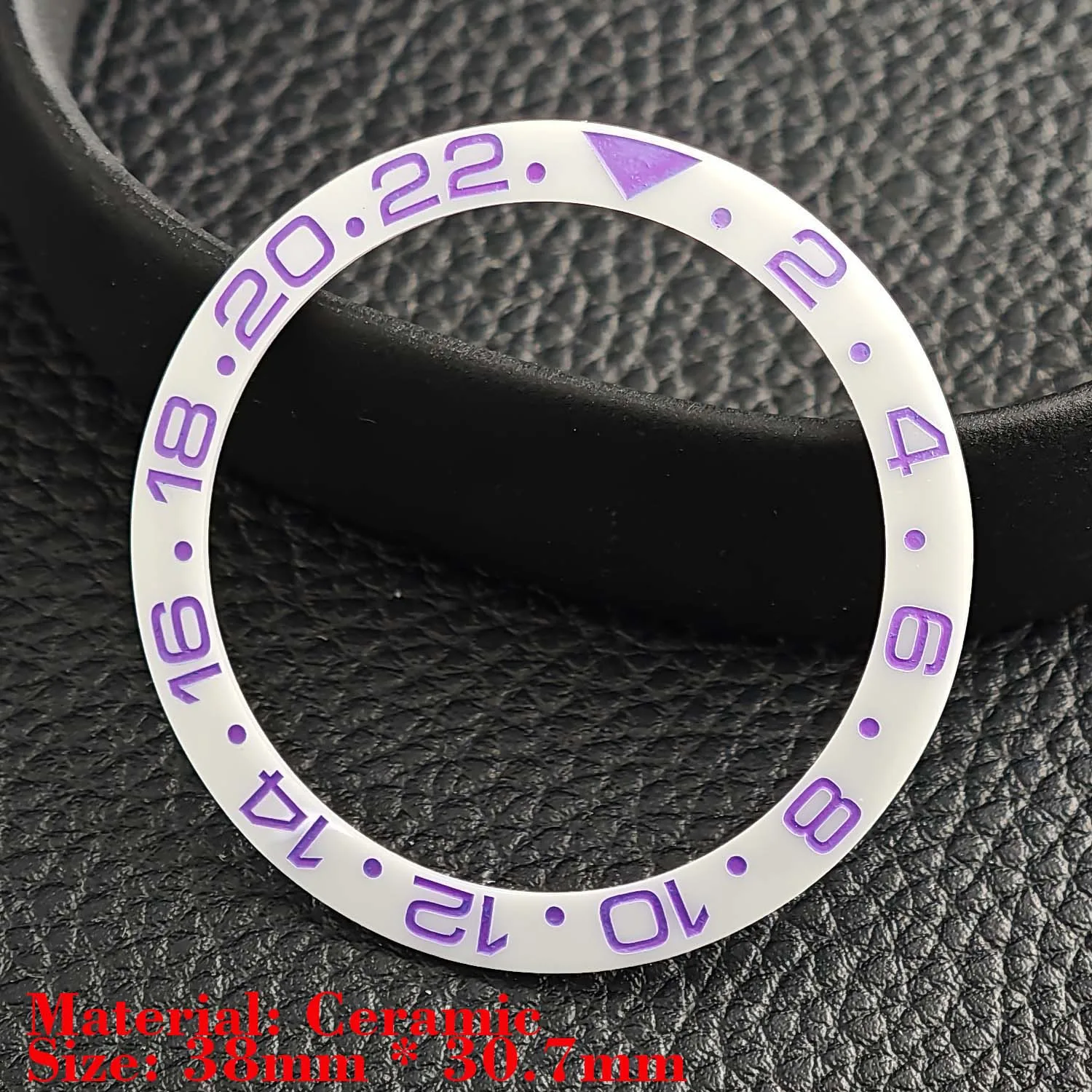 Ceramic Luminous Bezel Insert for Men's Watch - Premium Replacement Accessory