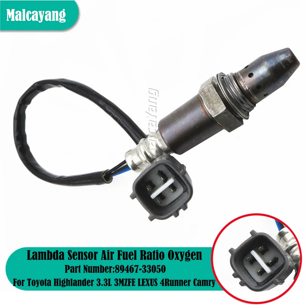 

Автомобильные аксессуары, кислородный датчик O2 Lambda сенсор, соотношение воздуха и топлива для Toyota Highlander 89467 л 3mzfe LEXUS 4runner Camry 33050-