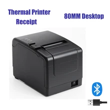 

Desktop Thermal 80mm Printer Receipt 3inch USB/Bluetooth compatible with Android/Windows system ESC/POS for store Receipt Bill