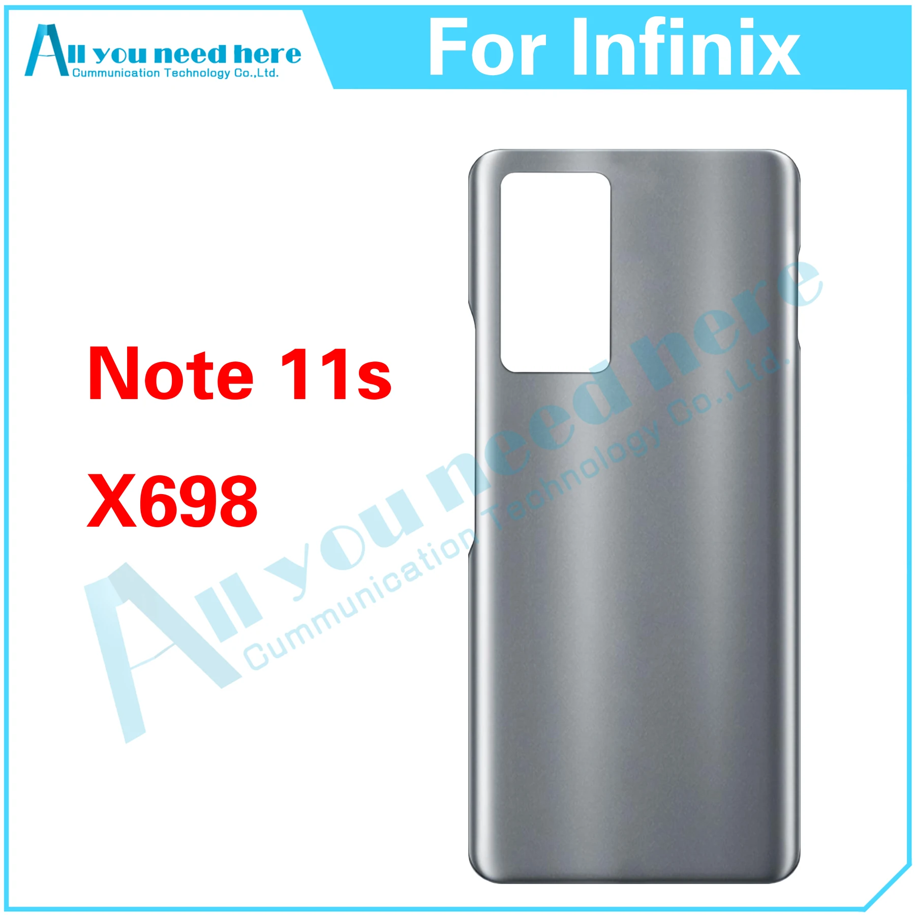 

10 шт. для Infinix Note 11s X698 Note11s задняя зеркальная задняя крышка батарейного отсека