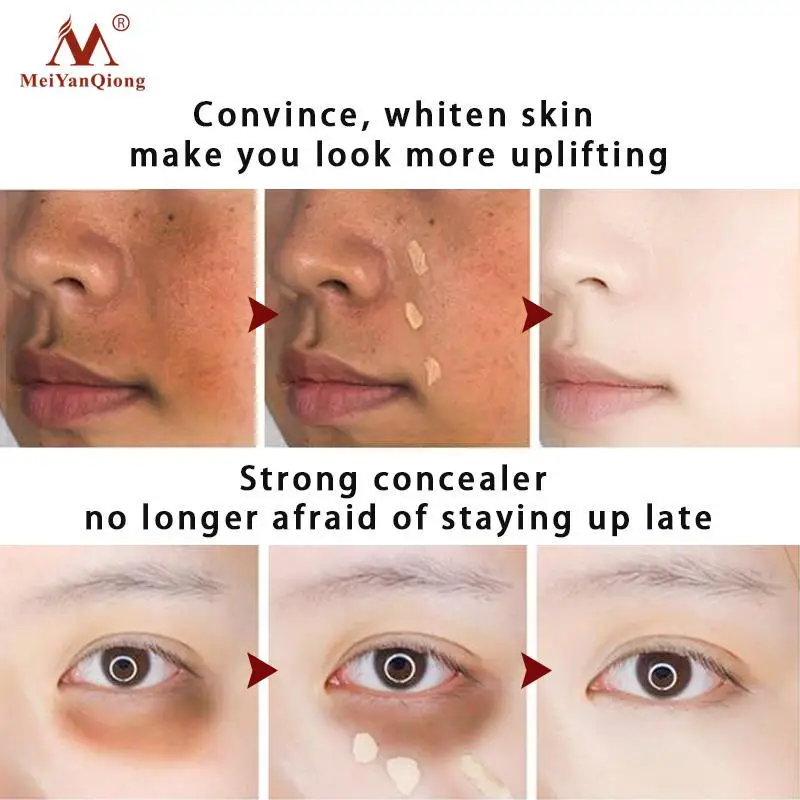 Fresco e úmido Revitalizante BB Cream, impermeável, fácil de usar, maquiagem base, corretivo, cosméticos faciais, creme clareamento