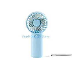 Compact Rechargeable Pocket Fan for Indoor and Outdoor Use (White)
