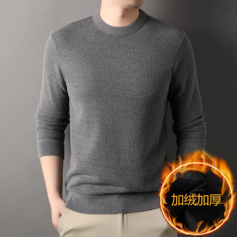 Autumn Winter Round Neck Loose Casual Pullover Sweater Female Solid Color Simple All-match All-match Jumpers Women's Knitted Top