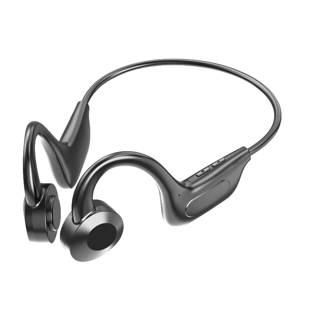 

Bluetooth-Compatible Headphones Waterproof IPX5 Earphones with Microphone Rechargeable Surround Sound Headset For Smartphone