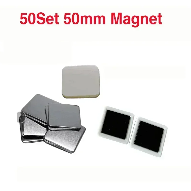 Square Refrigerator Badge Machine 50x50mm for Children badge maker magnet maker button maker machine