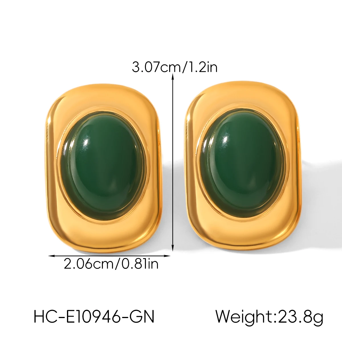 Huang Chao Einfacher geometrischer geteilter Ring, verstellbarer Ring, brauner Stein, Edelstahlring, Herren- und Damenschmuck, Party-Geschenk – Detail 4