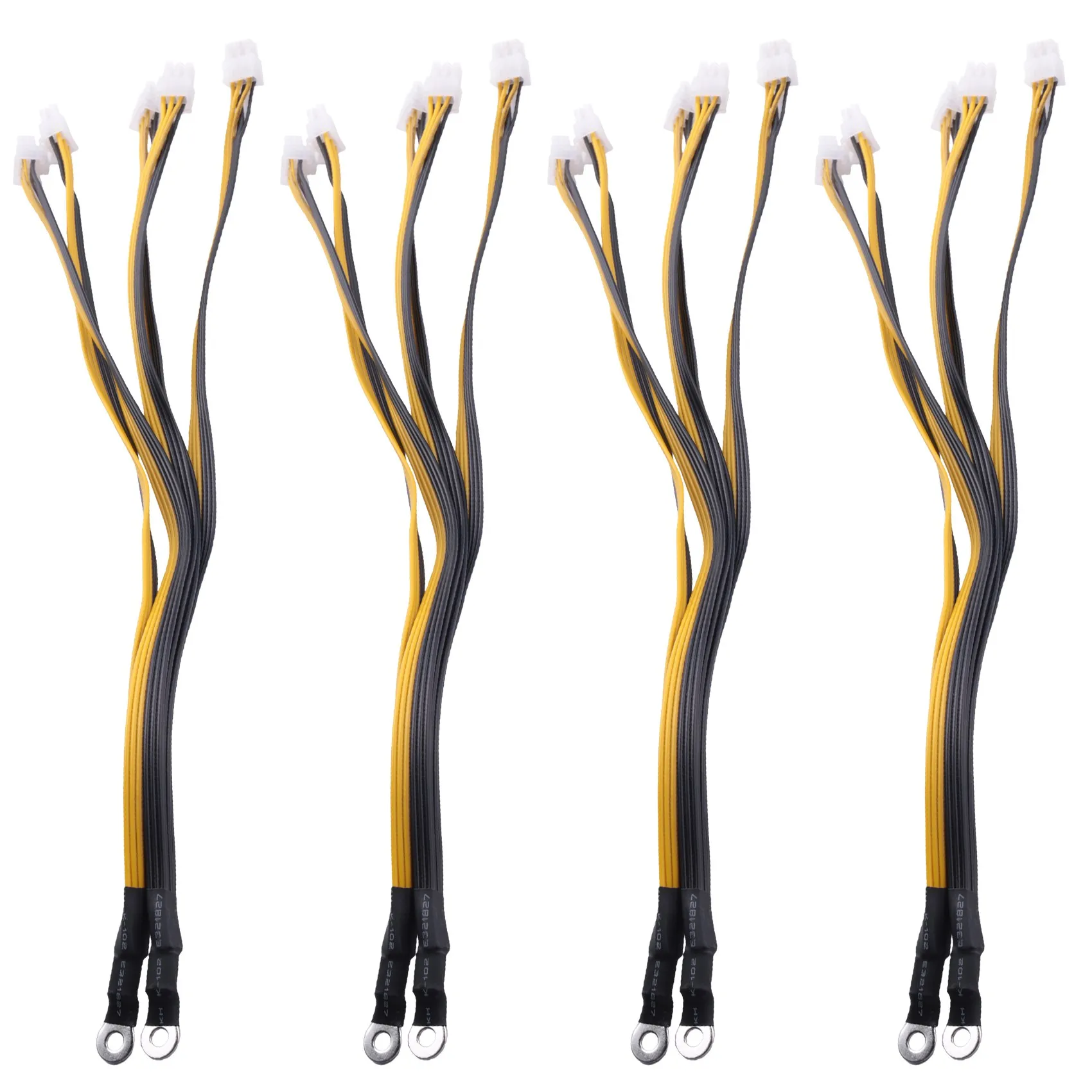 

4Pack 6Pin Connector Server Power Supply Cable PCIe for Antminer S9 S9I Z9 for P3 P5 Support PSU Cable