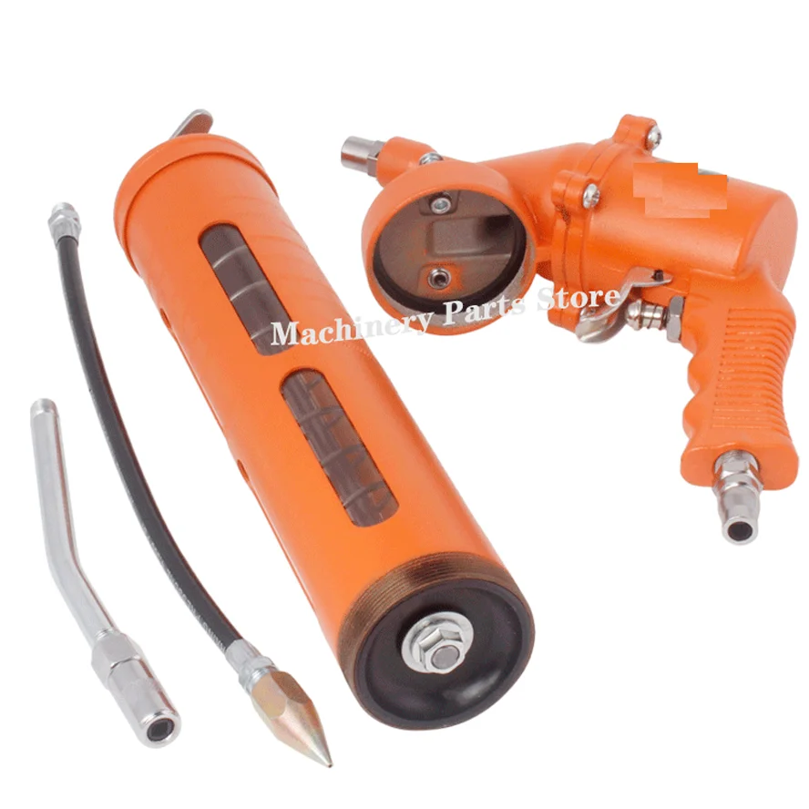 1Set 500cc Air-Operated Grease For Gun Heavy Steel Tool Hand Tools Pneumatic Compressor Pump Grease