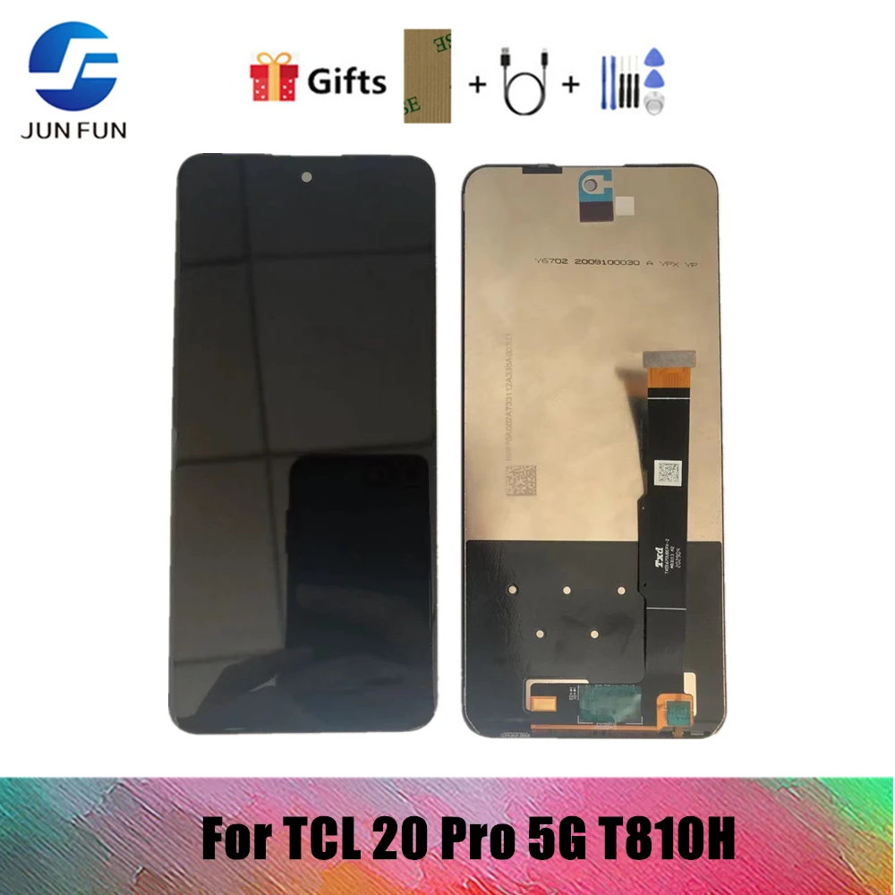 

LCD For TCL 20 Pro 5G T810H Display Premium Quality Touch Screen Replacement Parts Mobile Phones Repair