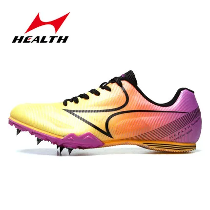 Health Middle Short Distance Spike Running Shoes Student Track and Field Competition Professional Sprint Long Jump Nail Shoes