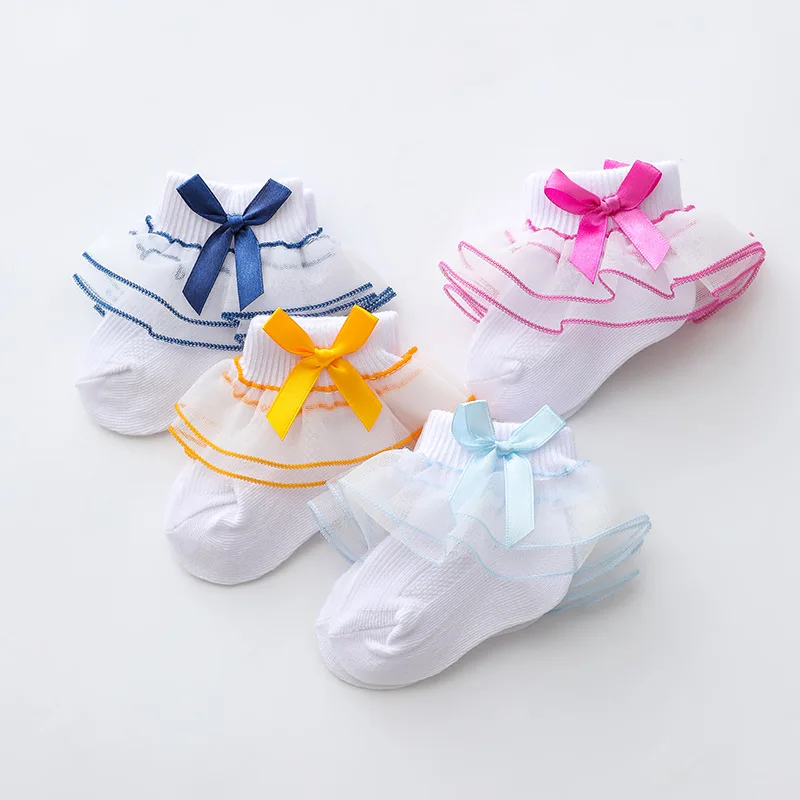 

Girls socks lace princess socks mesh baby girl socks cute newborn socks baby accessories