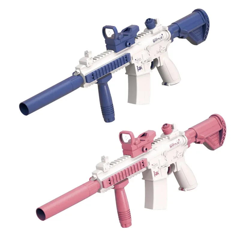 Water Gun Electric Pistol Shooting Toy M416 Full Automatic Summer Shoot Beach Outdoor Fun Toy for Children Boys Girl Adults Gift 6