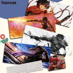 Drifters alfombrilla de ratón grande de diseño Simple para ordenador, tapete de mesa larga para oficina, escritorio Kawaii para adolescentes y dormitorio