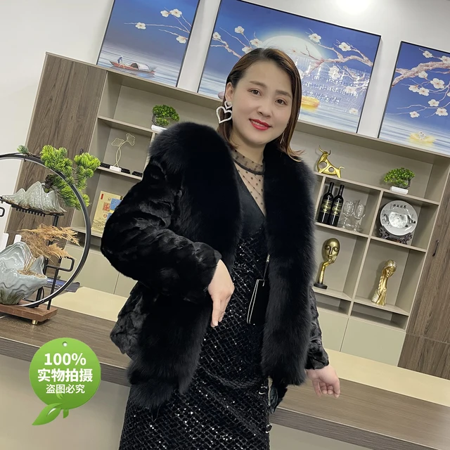 2025年冬 リアルフォックスファージャケット レディース