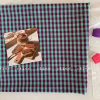 140x50cm INS Style 0.6CM Checkered Fabric for DIY Handmade Bags Hair Ties Pet Clothing Kids Pajamas Sewing Cloth 5