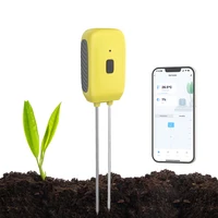 Tuya Smart Bluetooth Soil Tester Temperature and Humidity Meter Waterproof Thermohygrometer Garden Automation Irrigation Detecto