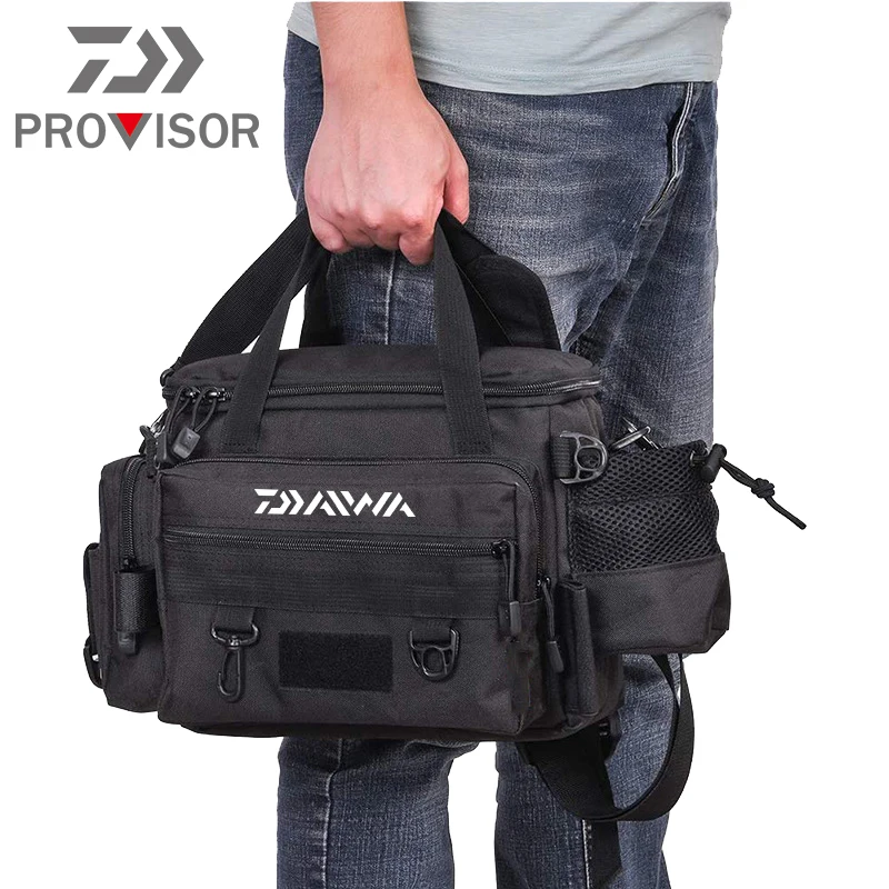 Daiwa Multipurpose Fishing Tackle Bag Men's Wearresistant Waterproof