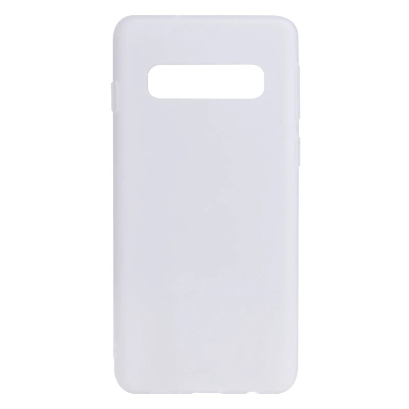 Pure Color Silicone Soft TPU Phone Case - Sleek and Durable Back Cover Coque