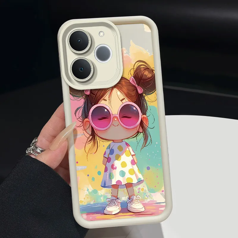 Sleek Anti-Scratch Soft Phone Case with Full Camera Protection and Contemporary Design