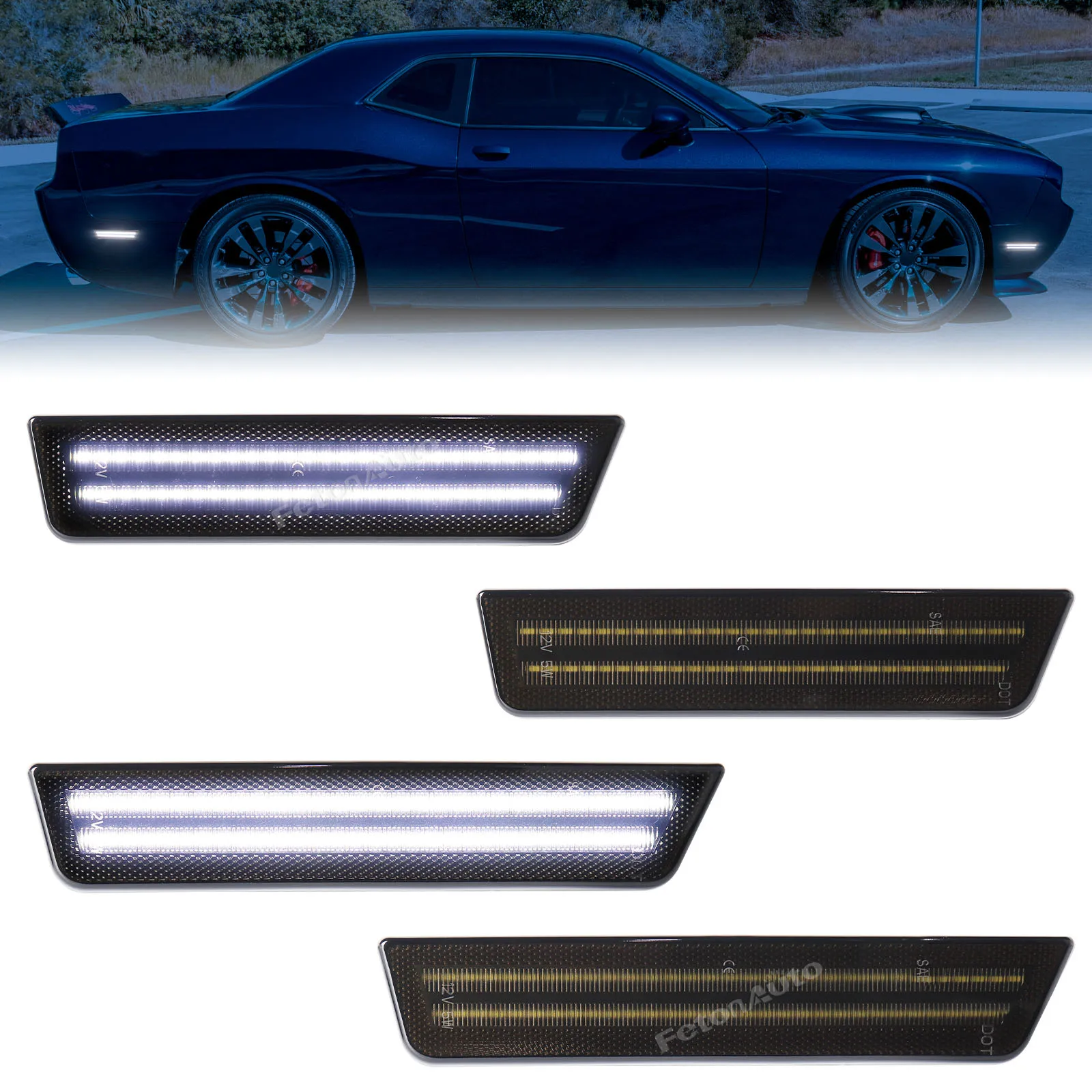 

Для Dodge Challenger 2008-2014 Автомобильный передний/задний бампер для парковки