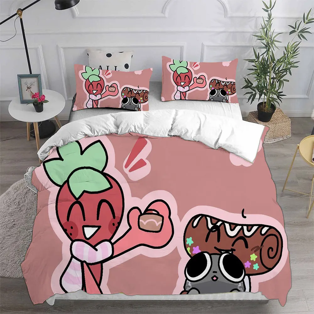 Dandy's World Bedding Sets Bed Cover Comforter Duvet Cover Pillow Case 2-3 Pieces Sets Kids Adult Bedroom Decor 4