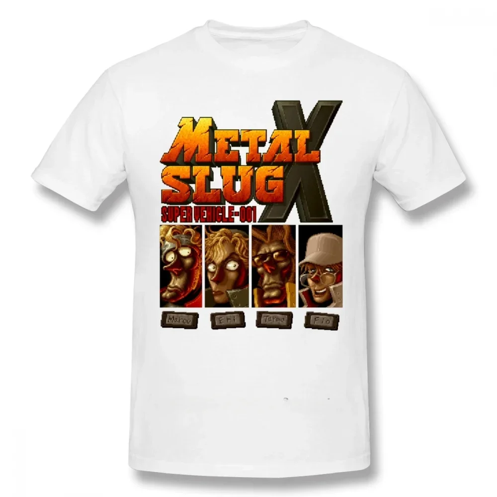Homme Tee Shirt Camiseta Novità Alla Moda Gioco Metal Slug X T Shirt Retro Play My Body My Choice Magliette Grafiche