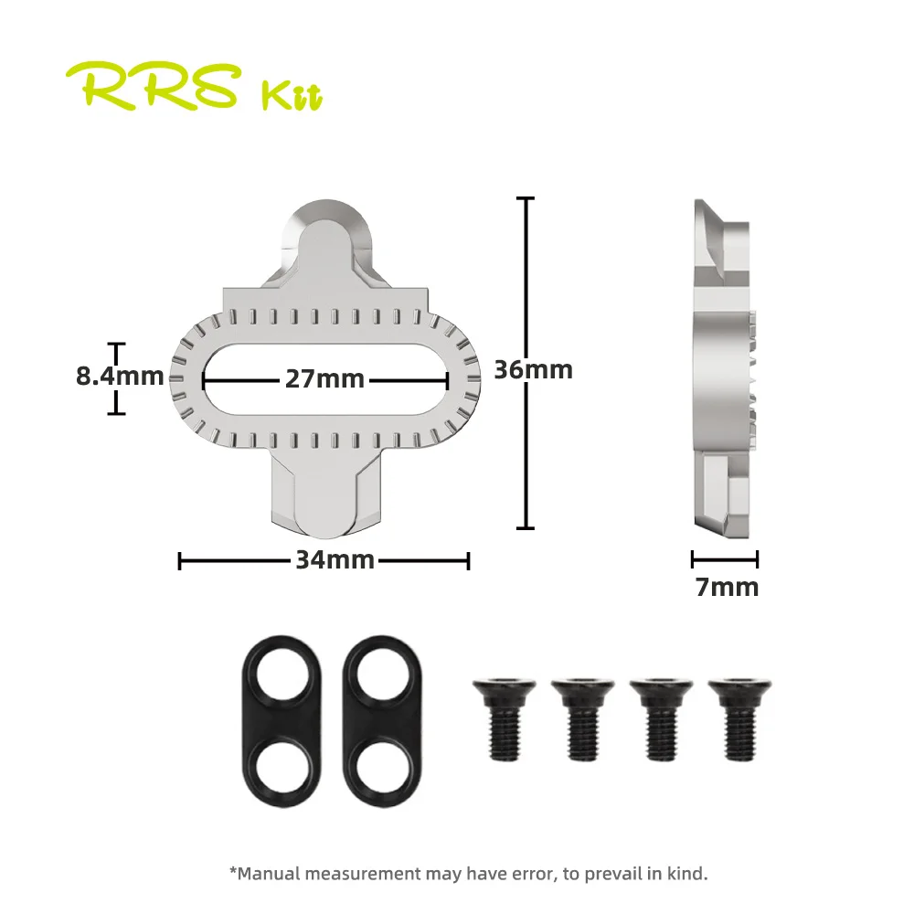 Rrskit Ximano Sh56/Sh51 Mountain Bike Self-Locking Lock Plate Foot Pedal Lock Plate Fixing Screw Washer 5