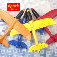 48cm Big Hand Launch Throwing Foam Palne EPP Airplane Model Glider Plane Aircraft Model Outdoor DIY Educational Toy for Children 1