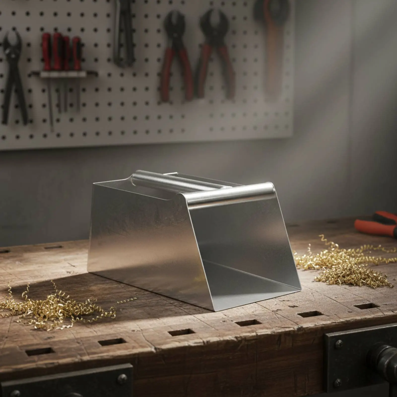 작업장용 쓰레기 삽 녹 방지 대용량 금속 쓰레받이 스테인리스 스틸 곡물 삽 부식 방지