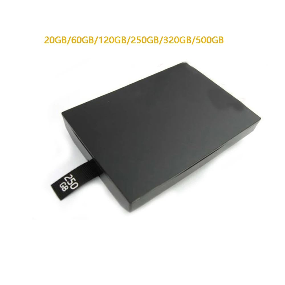 Disco Rigido Hdd Da 20Gb/60/120/250Gb/320Gb/500Gb Per Console Di Gioco Sottile Xbox 360