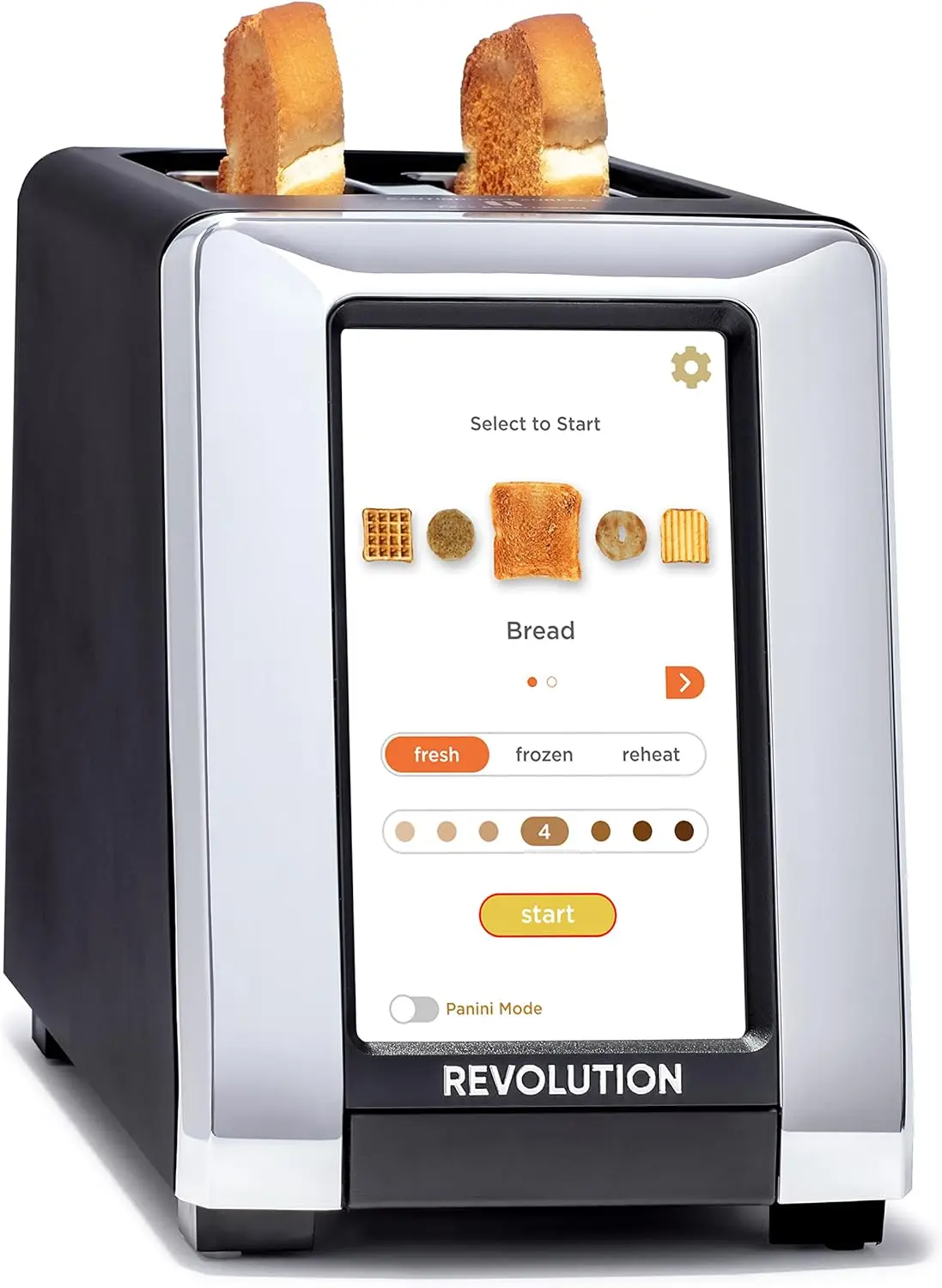 

R180B High-Speed Touchscreen Toaster, 2-Slice Smart Toaster with Patented InstaGLO Technology & Panini Mode