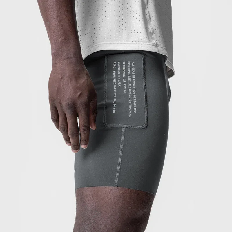 Men's Sports Leggings Compression Shorts Summer Quick Dry Fit Joggers Gym Fitness Workout Short Pants Basketball Running Tights
