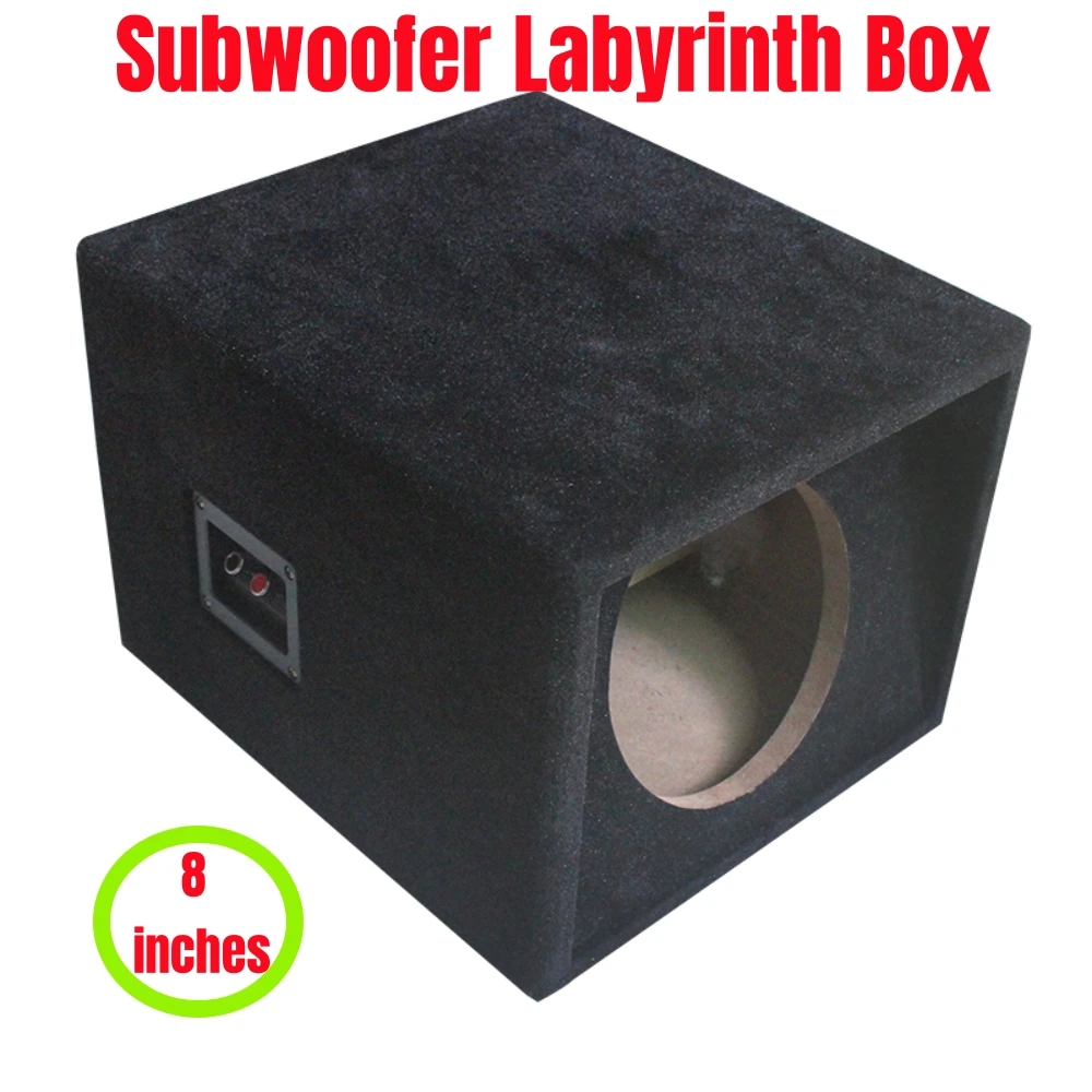 

Car Audio Modification 8inch Subwoofer Empty Wooden Box Car Subwoofer Maze Box Supports Rockford Fosgate P P2 P3 T1/JL W6 W3 W1