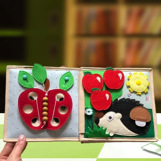 幼児向けインタラクティブ絵本セット 韓国 モンテッソーリ