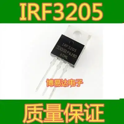 

Оригинальный товар, в наличии, IRF3205 IRF3205PBF 55V 110A, 10 шт.