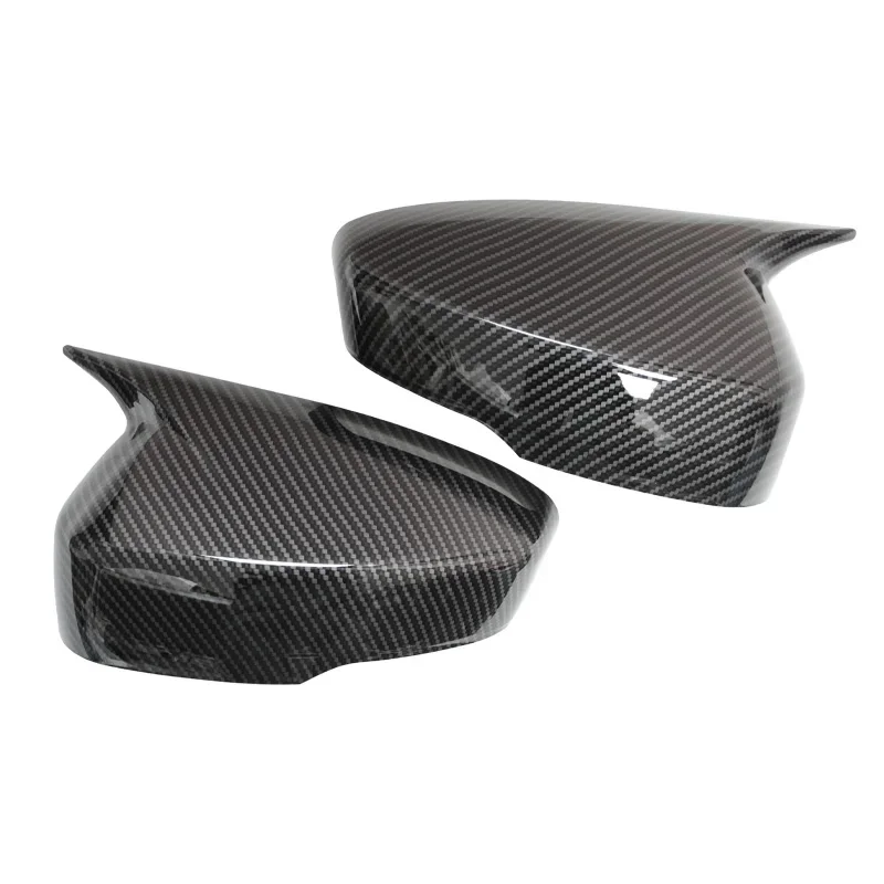 미쓰비시 이클립스 크로스 2018-2023용 사이드 도어 리어뷰 미러 커버 캡 트림 쉘 스티커 자동차 스타일링 액세서리 부품