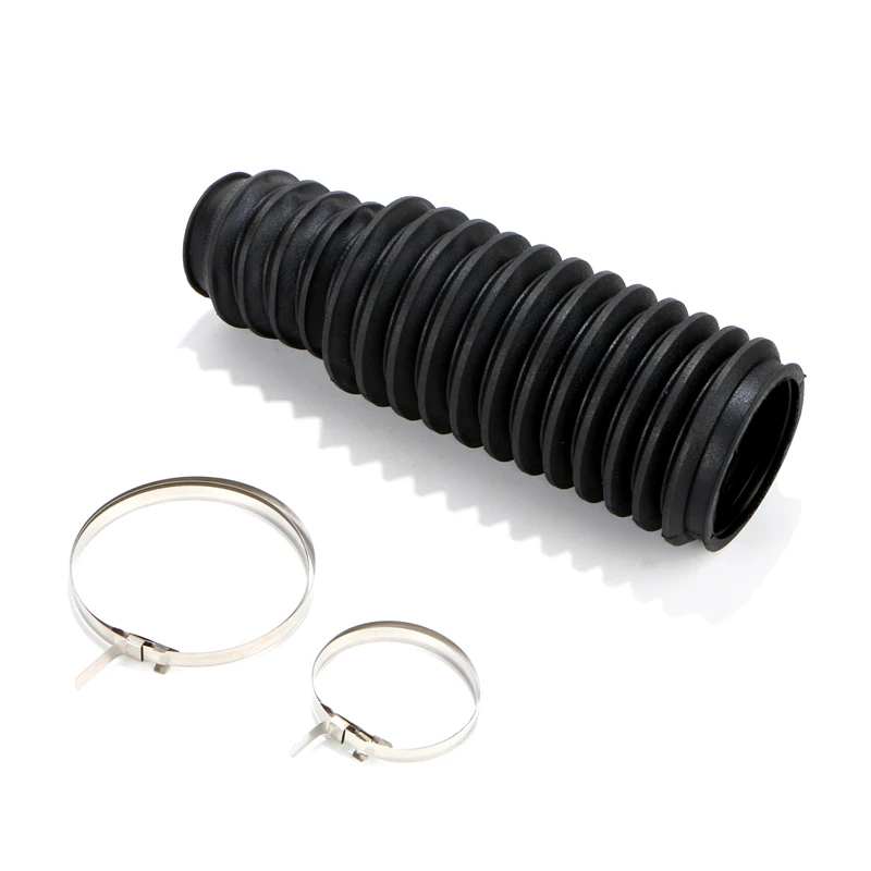 1 Set Black Steering Rack Bellow Boot Steering Boot Kit for BMW E39