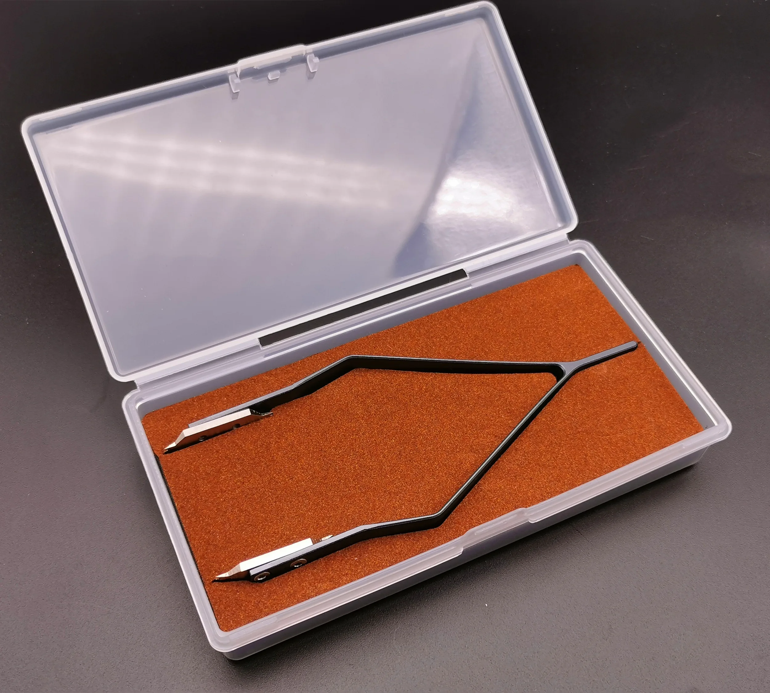 Stainless Steel 7825 V Type Watch Repair Tweezer Spring Bar Tool