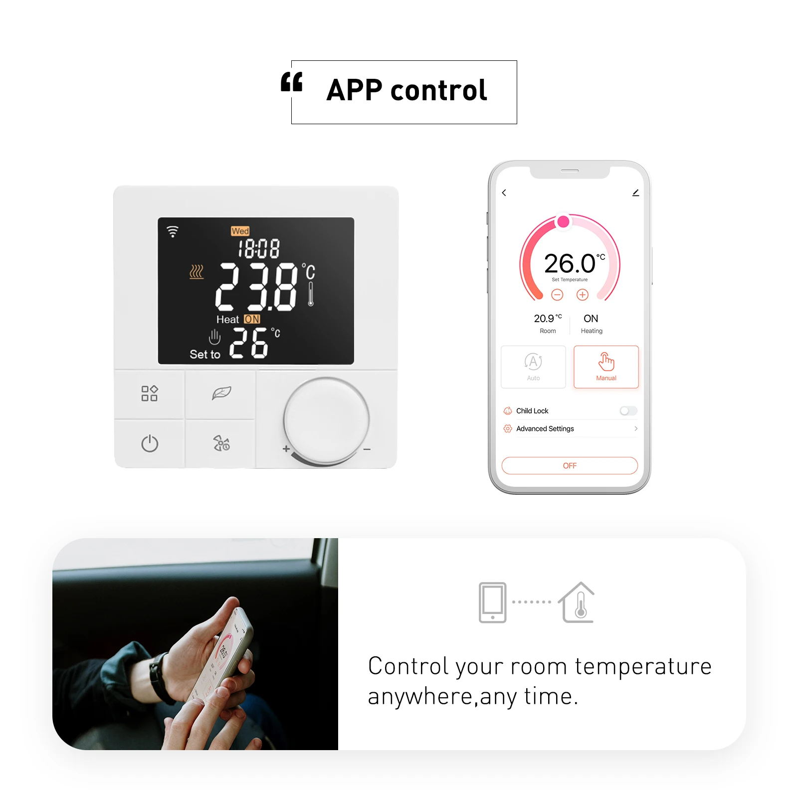 Termostato Inalmbrico Caldera Gasoil Termostato Para Caldera