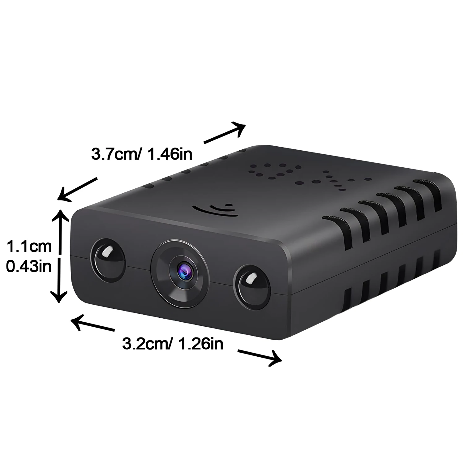 Mini Telecamera Full HD 1080P con Visione Notturna e Rilevamento del Movimento, Micro Cam per Sorveglianza Domestica, Videoregistratore WiFi - immagine 6