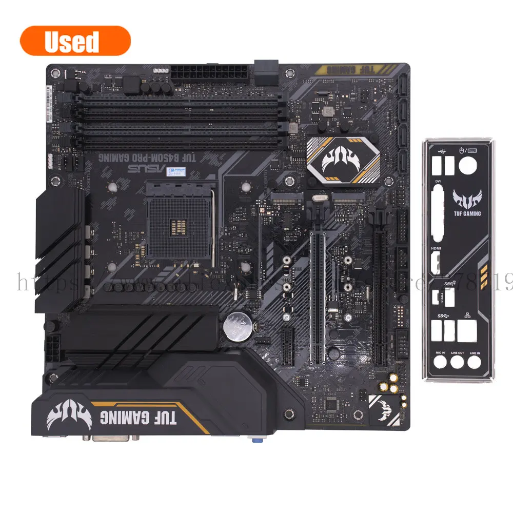 Asus Tuf B450m Pro Gaming Motherboard Amd B450 Ddr4 M.2 Dvid Usb 3.1