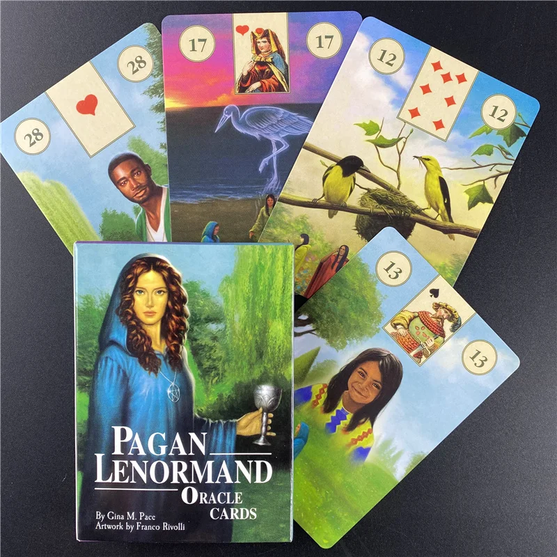Новые языческие карты Lenormand Классические настольные игры на английском языке