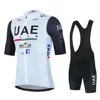 Uae New Pro Team 2025 Cycling Jersey Set Men's Summer Bike Mountain Uniform Ropa Ciclismo Maillot Hombre Bicycle Clothing Suit 4