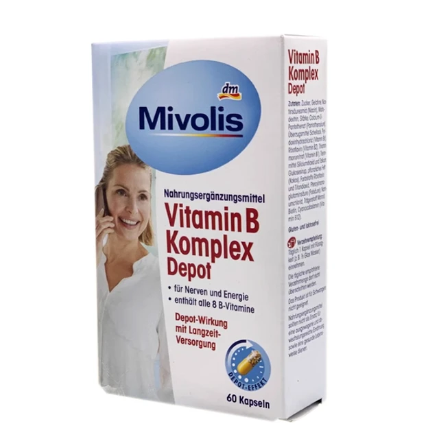 Dm Mivolis Nahrungserganzungsmittel Vitamin B Komplex 60 kapseln -  AliExpress