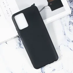 Silicone Protective Back Shell Soft TPU Case for Blade V30 Vita (TPU Black)