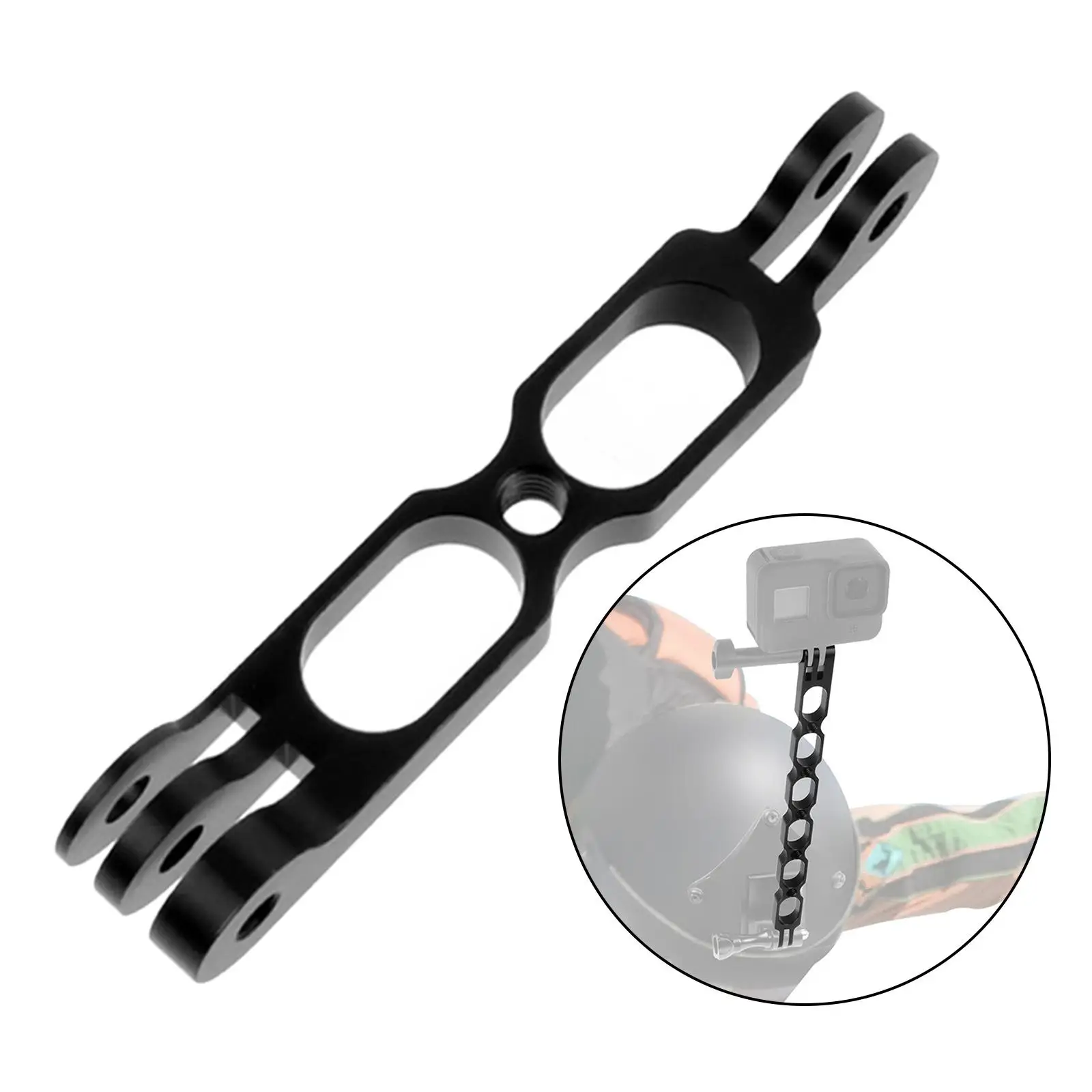 헬멧 셀카봉 연장 로드 암 조절 가능 접이식 (맥스 9/8/7 호환)