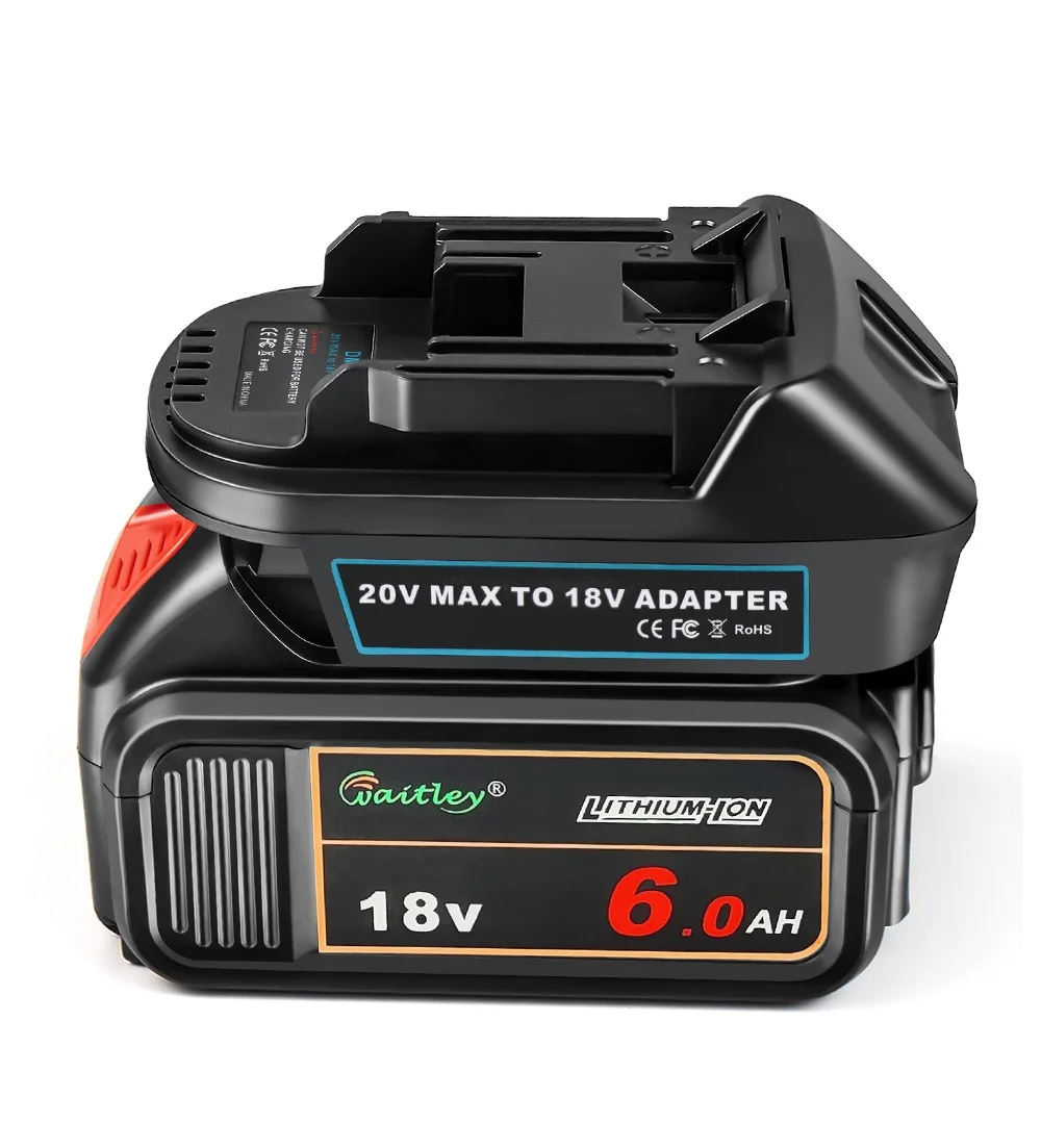 Battery Adapter for DEWALT or Milwaukee conversion to Makita Batteries MAKITA Po