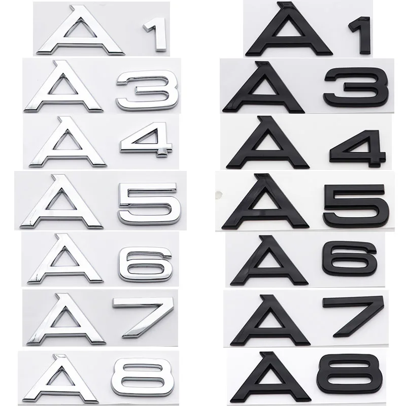 A1 A3 A4 A5 A6 ABS Автомобильный логотип
